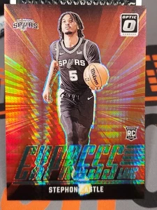 2024-25 Donruss Optic #1 Stephon Castle Express Lane Hyper Green /249 - Bild 1 von 7