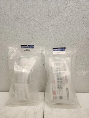 (2) Team Associated SC18 1/18 RC 4WD Short Course Truck Body-Shell 21353 New - Image 1 of 4