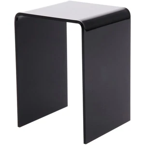 Plymor Black Acrylic Vertical Square Display Riser, 4.5" H x 3" W x 3" D - Picture 1 of 1