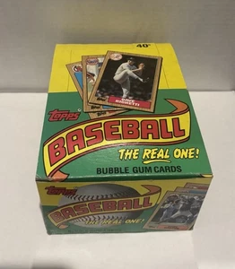1987 Topps Baseball Wax Box 36 Packs - Bild 1 von 6