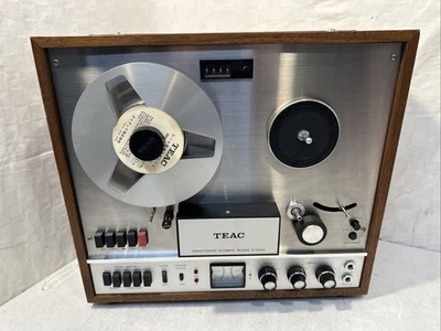 Cubierta de cinta estéreo vintage TEAC 4 pistas carrete a carrete A-1500 U - funciona perfectamente Foto 1 de 4