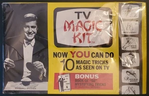 1970 Marshall Brodien TV Magic Kit Vintage Toy Tricks Sealed Box RARE - Picture 1 of 9