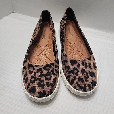 Zapatos Baretraps Mujer 8 M Norma Posture Plus Leopardo Guepardo Tacón Oculto Foto 1 de 4