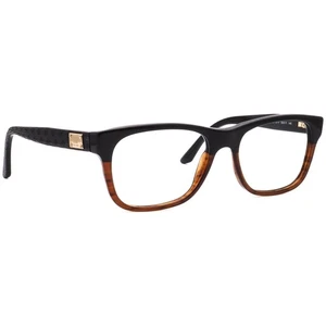 Versace Eyeglasses MOD. 3199 5117 Black/Brown Havana Frame Italy 53[]17 140 - Picture 1 of 6