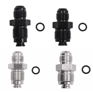 Aluminum Survival AN6-M16X1.5-ORB AN6-M18X1.5-ORB Male Flare Straight Adapter - Picture 1 of 17