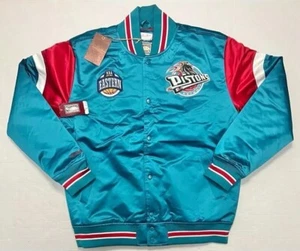Detroit Pistons Mitchell & Ness Hardwood Classic Jacket Size 2XL - Picture 1 of 5