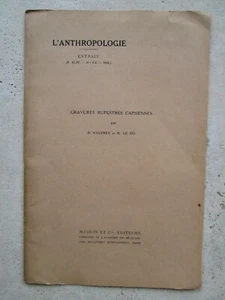 [Algérie] GRAVURES RUPESTRES CAPSIENNES, 1934. - Picture 1 of 4
