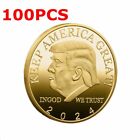 100 pièces 2024 pièce pièce Donald Trump garder l'Amérique grand EAGLE président défi