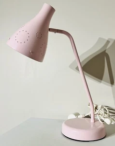Ikea Snöig Pink Table Desk Lamp with Adjustable Tilted Head - Picture 1 of 5