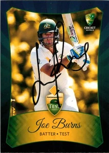 ✺Signed✺ 2016 2017 AUSTRALIA Cricket Card JOE BURNS BBL - Picture 1 of 3
