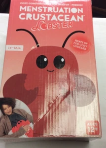 Menstruation Crustacean lobster for women, brand new in box never used nice find - Picture 1 of 12