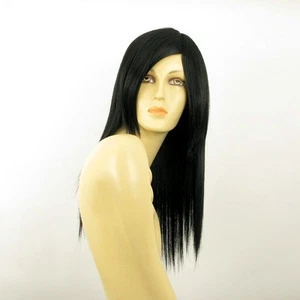 mid length wig for women black ref 1b héloïse PERUK - Picture 1 of 8