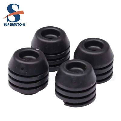 New 4Pcs Door Bumpers Rubber Fit for 1986-UP Acura Honda 75891-SA7-000 Black - Image 1 of 4