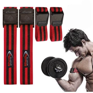 Shelly Blood Flow Restriction Occlusion Bands Flexible for Arms and Legs 4Pack - Picture 1 of 9