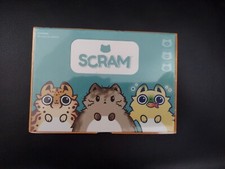 SCRAM Card Game with Silly Cats by TeeTurtle Brand New SEALED