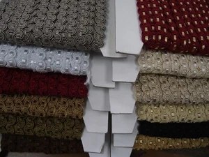 1m Seidengeflecht Gimp Zierband Polster, Kostüm, Jalousien Breite 10mm (12 Farben) - Bild 1 von 15