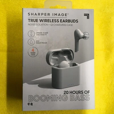 Sharper Image True Wireless Earbuds  - New in Box - Image 1 of 4