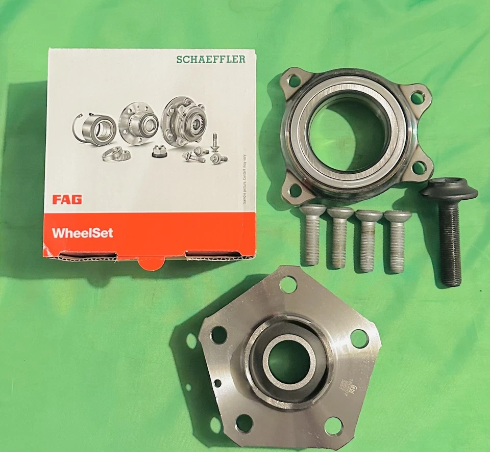 车轮轴承+轮毂套件适用于 2016+ 奥迪 A4 A5 A6 A8 S4 S6 S5 S7 S8 Q7 Q8 — 第 1/4 张图片