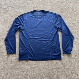 Aime Leon Dore X New Balance Long Sleeve Racing Tee 'Blue' - Men's Size XL - Picture 1 of 9
