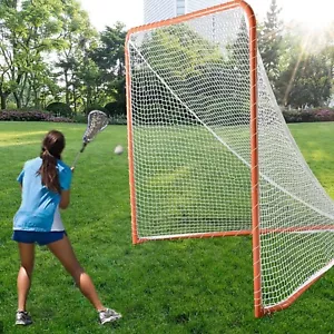 Kapler Standard 6 Fuß x 6 Fuß faltbares Lacrosse-Netz mit Stahlrahmen tragbar - Bild 1 von 7