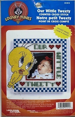 Leisure Arts Looney Tunes "Our Little Tweety" counted cross stitch kit 51015 - Image 1 of 2