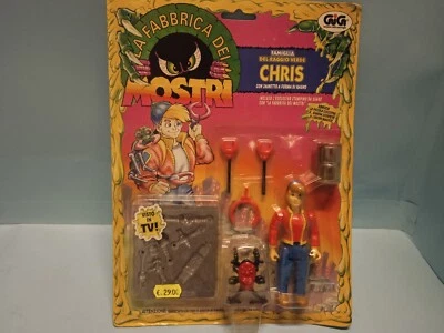 La Fabbrica dei Mostri Chris Action Figure GiG Vintage nuovo - Immagine 1 di 2