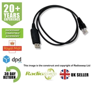PLOMO DE PROGRAMACIÓN USB (RS-RKN4081) SE ADAPTA A RADIO MÓVIL MOTOROLA GM300 GM340 GM350 - Imagen 1 de 10