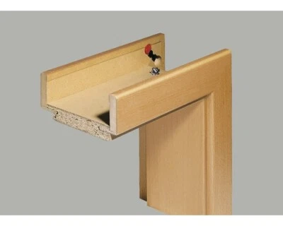 Komplettzarge Pertura Dekor Buche 198,5x73,5x14,0 cm Links - Bild 1 von 4