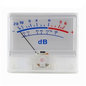 Portable VU Meter Accuracy Power Amplifier Meter Level Meter DB Level