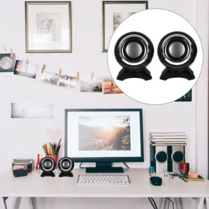 1 Pair Laptop Speaker Mini Desktop Computer Speaker Speaker for PC - Bild 1 von 12