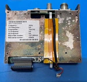 ROHDE & NERO RF Front End FSH3 3GHz Spectrum Analyzer p/n 1157.3606.00 preamplificatore - Foto 1 di 3
