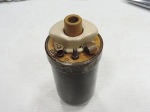 VINTAGE Mallory 6 Volt Ignition Coil - Original Pre-War Hot Rod Speed Equipment - Picture 1 of 14