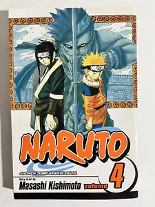 MANGA NARUTO VOLUMEN #4 VIZ MEDIA EN INGLÉS - Imagen 1 de 2