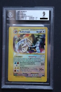 Kabutops Skyridge Pokemon 150/144 Reverse Holo BGS 9 Mint Kristall-Typ Deutsch - Bild 1 von 2