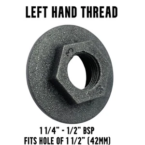 Radiador de hierro fundido con rosca izquierda - Bush reductor 1 1/4" - 1/2" BSP - Imagen 1 de 4