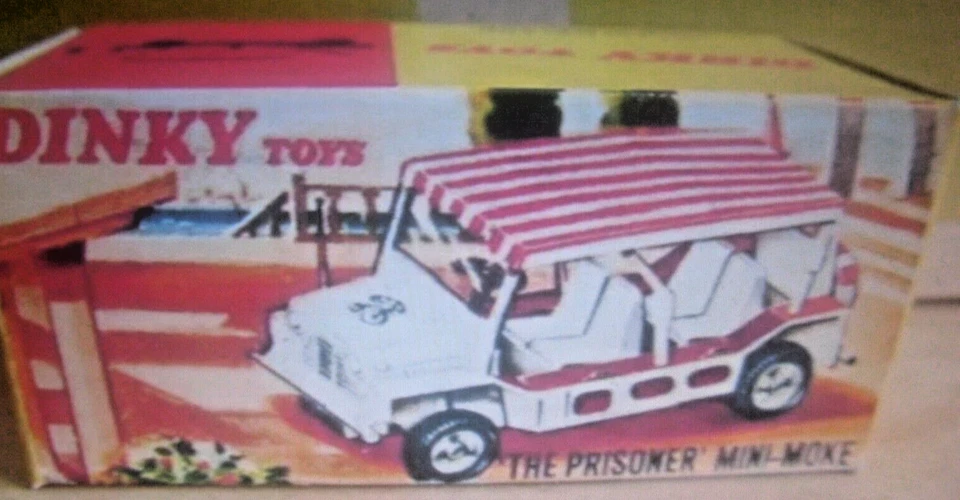 DINKY REPRO REPLICA REPRODUCTION  BOX ONLY -  THE PRISONER MINI MOKE 106 - Image 1 of 1