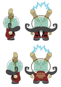 COGNITION ENHANCER 8" DUNNY SUNDAY BEST VINYL TOY FIGURE DOKTOR A X KIDROBOT - Picture 1 of 1