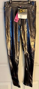 GK DANCE ADULT X-SMALL GUNMETAL MYSTIQUE ANKLE LENGTH PERFORMANCE TIGHTS SZ XS - Picture 1 of 10
