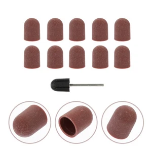 10 Piezas Tapón de Arena para Uñas Tapones de Lijado Taladro Equipo Bebé para Herramientas de Manicura - Imagen 1 de 12