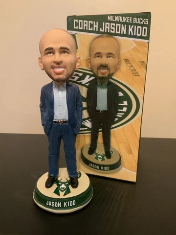 2016 NBA Milwaukee Bucks Coach Jason Kidd Exclusive Bobblehead! Cover