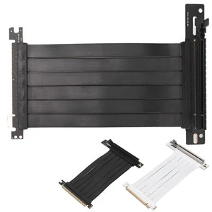 PCI E Extension Cable 15cm 128Gbps High Speed PCI E X16 3.0 Riser Card LAM - Afbeelding 1 van 18