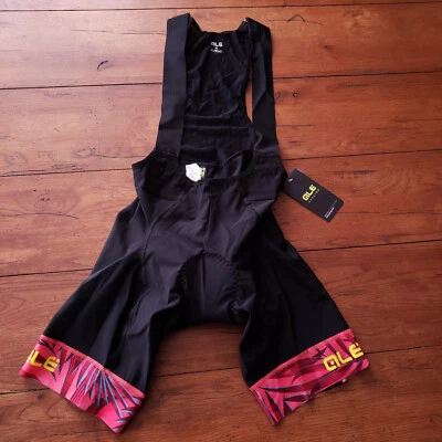 Ale Womens XL Cycling Bibshorts PRR Sunset Compression Shorts Bib X-Large - Image 1 of 4