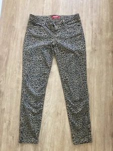 GUEES Hose W:28 / Gr.36 Tiermuster schwarz/ braun - Bild 1 von 6