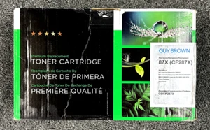 High Yield Toner Cartridge 87X (CF287X) M506X M527C M527DN - Picture 1 of 3