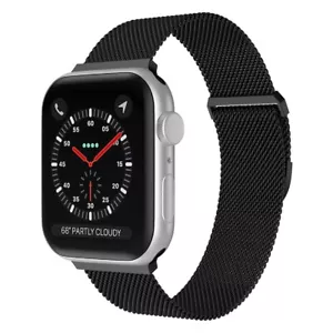Metal Mesh Magnetic Dressy Band for Apple Watch 42/44/45mm, Black - Picture 1 of 3