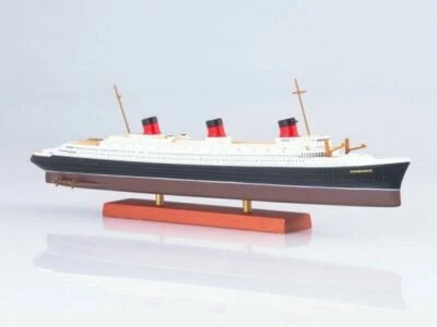 ATLAS 1/1250 Normandy Cruise Ship Boat Model Alloy Finished Toy Collection Gift - Image 1 of 4