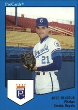 1989 Omaha Royals ProCards #1735 Jose DeJesus