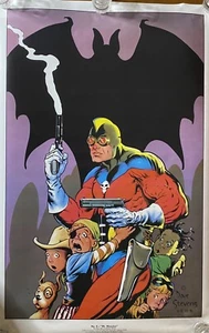 Dave Stevens Poster Series - 1986 - No. 3 Mr. Monster - NEW (22 x 34”) - Picture 1 of 5