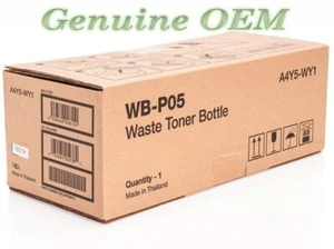 A4Y5WY1/WBP05,WB-P05 Original OEM Konica Minolta Waste Bottle Genuine Sealed - Picture 1 of 1
