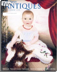 The Magazine Antiques - 1999, December - Miniatures, Mexican Ceramics, Bandannas - Imagen 1 de 2